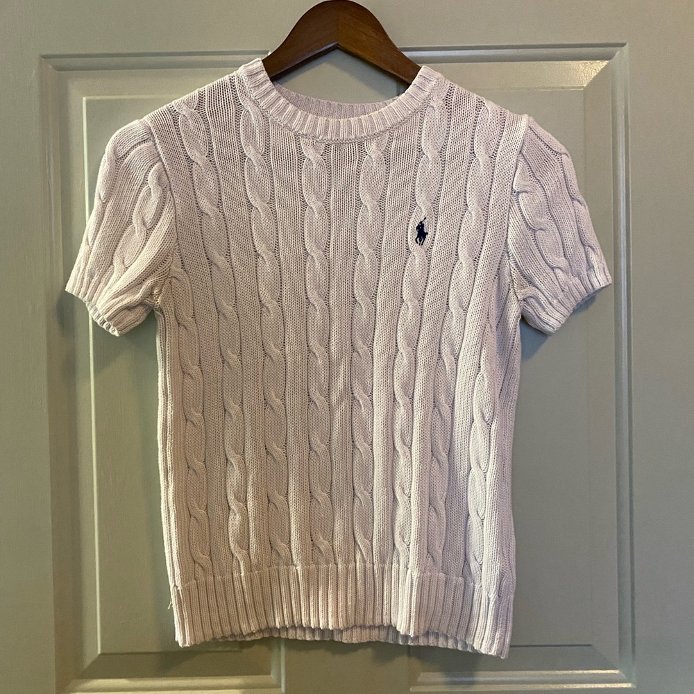 Ralph Lauren cable knit tee